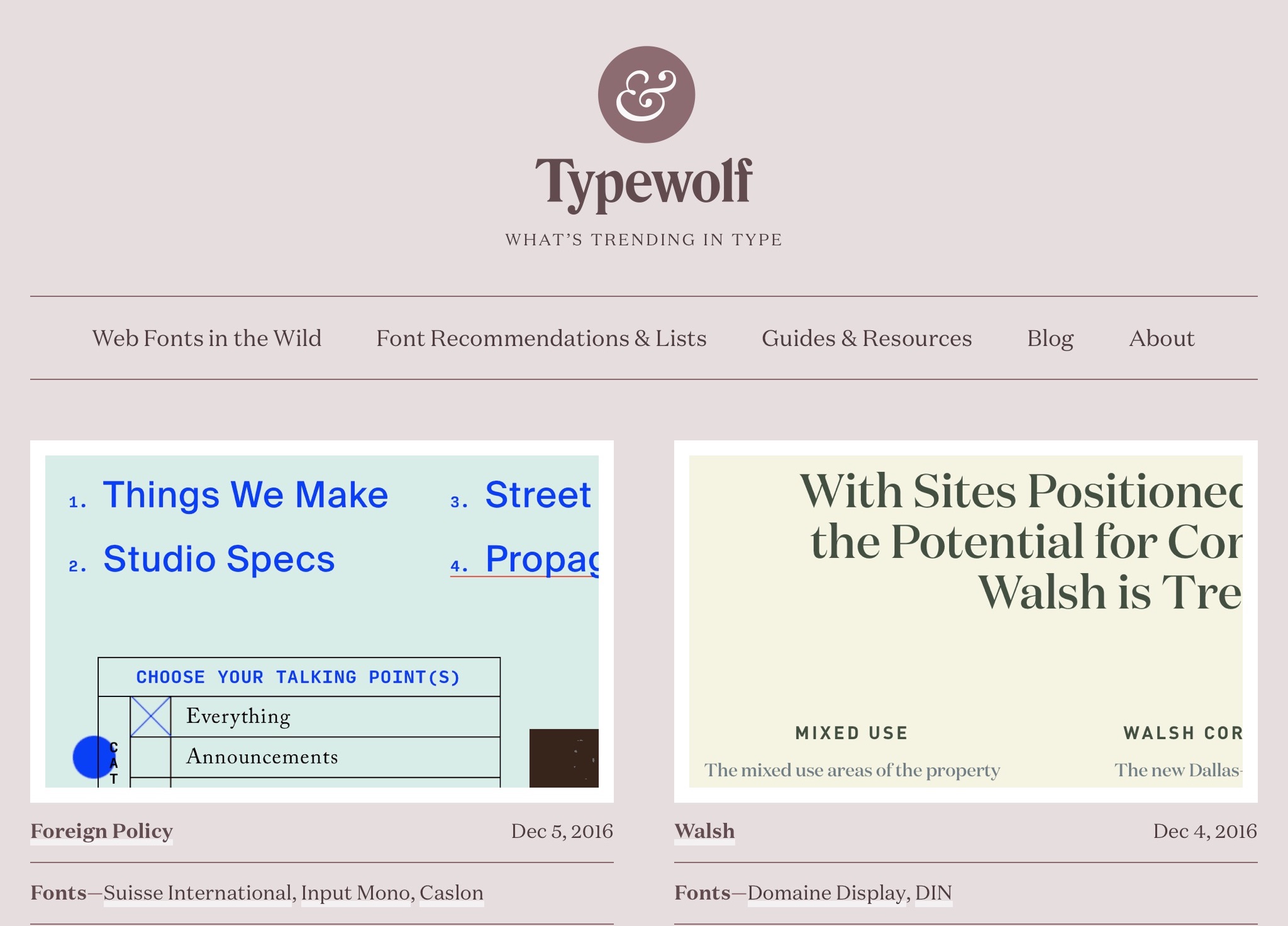 Typewolf